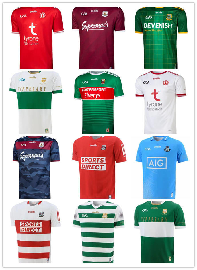 

20 21 Dublin cork Rugby Jerseys 2021 GAA GALWAY kerry limerick shirt mayo meath tipperary tyrone sports Jersey, Ivory