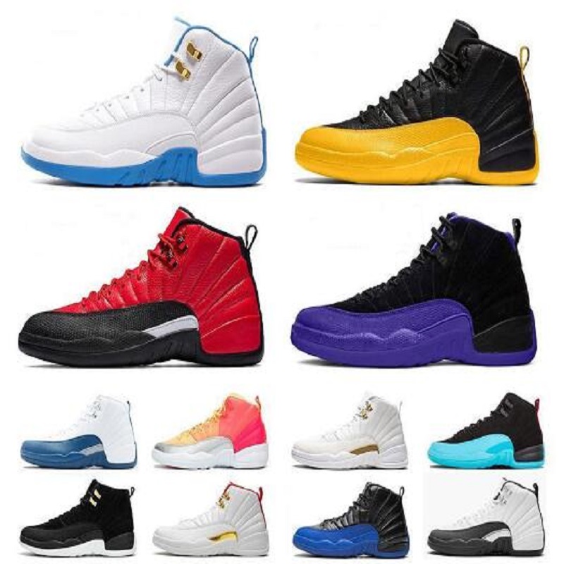 

2021 With Box Jumpman 11 11s 25th Anniversary Concord Bred Mens Basketball Shoes 12 12s University Gold UNC Stone Blue Women Trainer Sneaker, Color 13