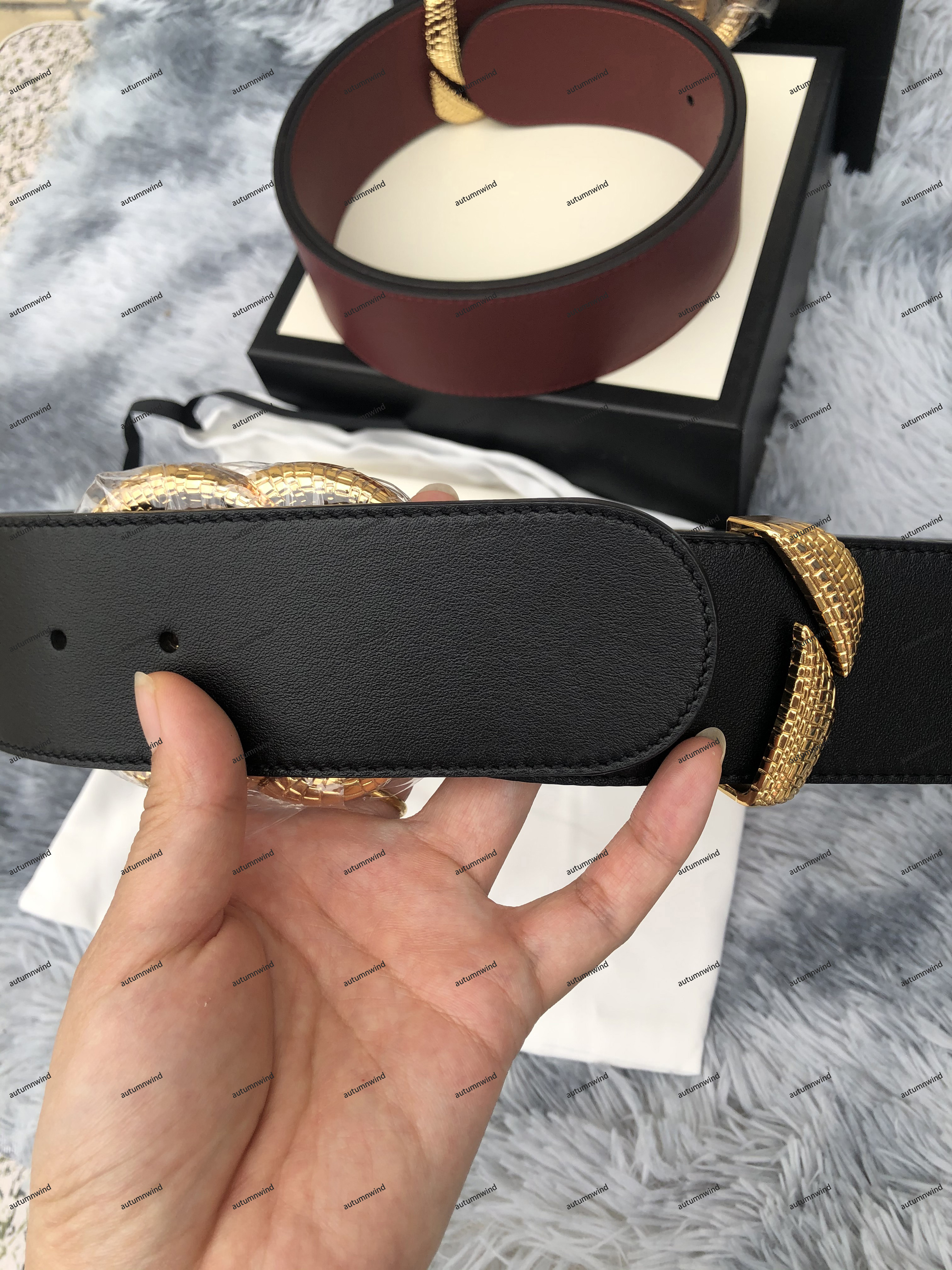 

2021 Fashion Designer Men's and Women's Belt Dakin Buckle Leather Belt Classic Belt with Box 01, Black;brown
