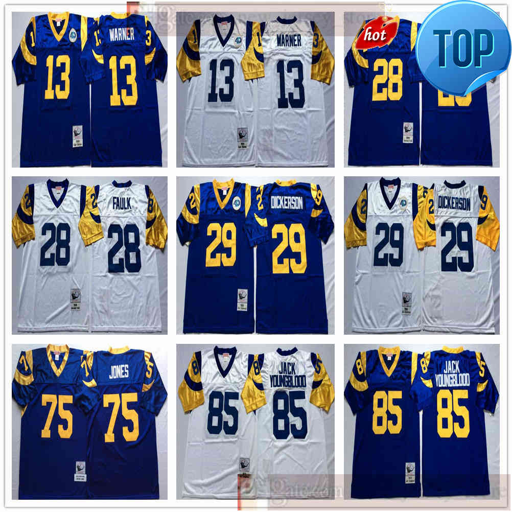 

NCAA Vintage 75th Retro College Football Jerseys Stitched Blue White 008, Black;red