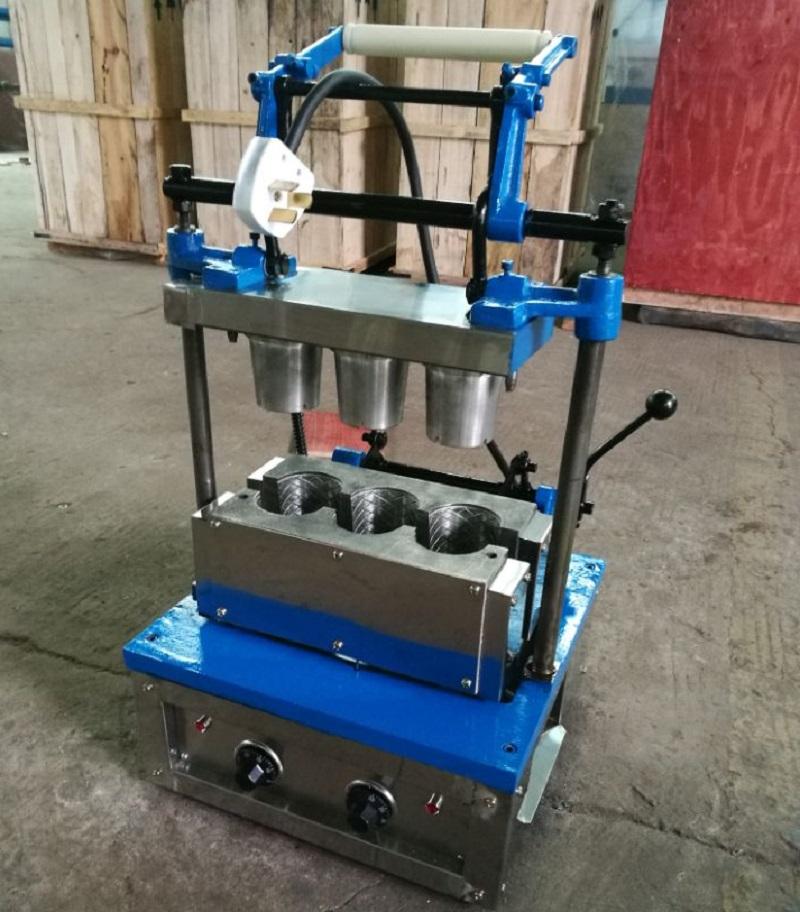 

Ice Cream Making Machine Small Scaled Electric Biscuit Cone Wafer Cookie Edible Coffee Cup WT/8613824555378