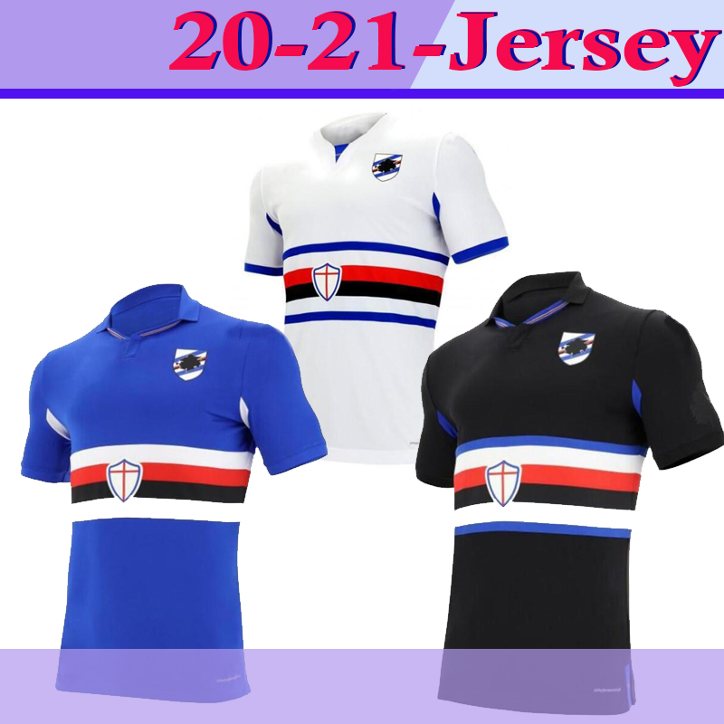 

Thai version quality 20/21 Sampdoria soccer jersey UC Sampdoria vintage classic Mancini Vialli Cerezo Attilio Lombardo football shirt