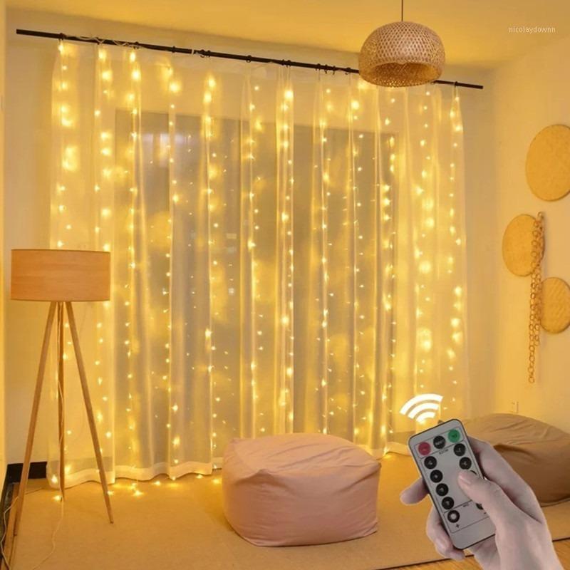 

Christmas Decorations Year 2022 Festoon Garland Curtain String Light Merry For Home Ornaments Xmas Gift