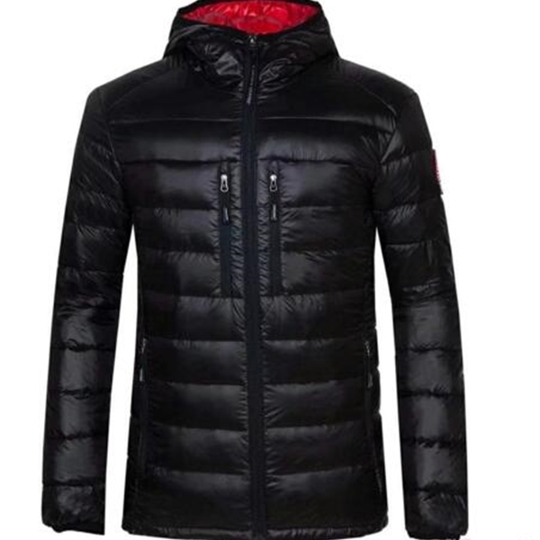 

New Casual Brand canada Windproof Down Men Down Jacket Winter Warm Coat Men S Ultralight Duck Down Male Windproof goose Parka 200, Black