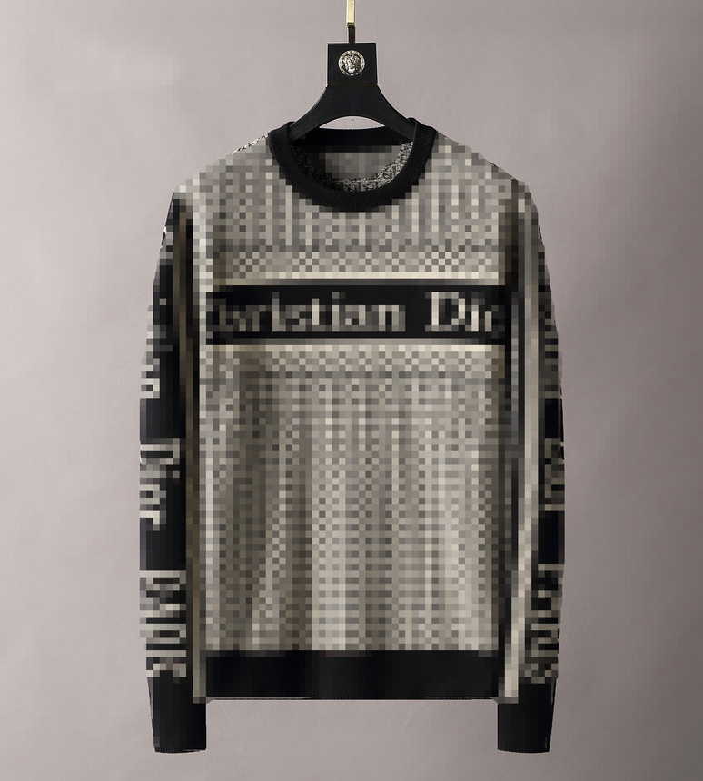 Knitwear Sweater Letter Embroidery Men Winter Sweatshirt Brand Crew Neck Long Sleeve for Female Designer Hoodies-image-748173538