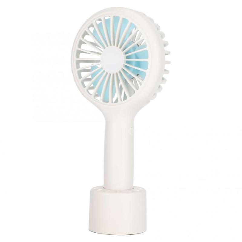 

Electric Fans Desktop Mini Fan Portable Energy Saving Handheld USB Rechargeable Mute Pattern 3 Levels Of Wind Speed Adjustment