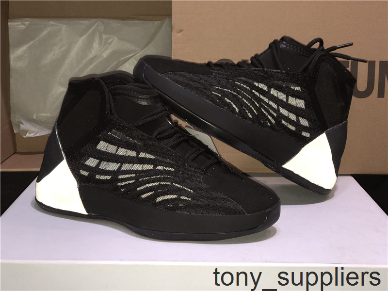 

2020 Reflective Quantum Alien 3M Static Zebra Designer Basketball Shoes V3 Alien Triple Black White QTMN Running Sports Trainers MIUI