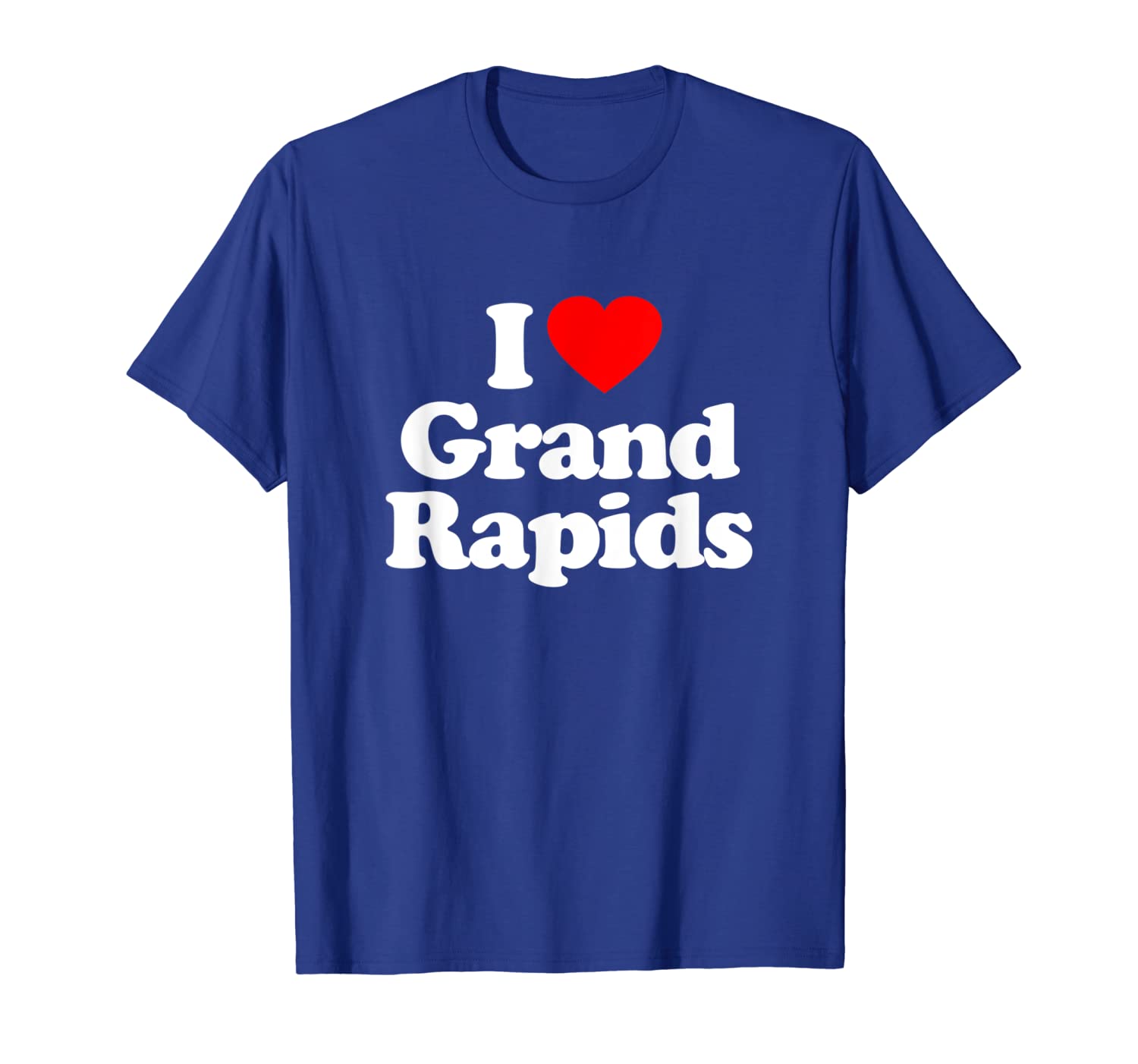 

i love grand rapids heart souvenir funny t-shirt, White;black