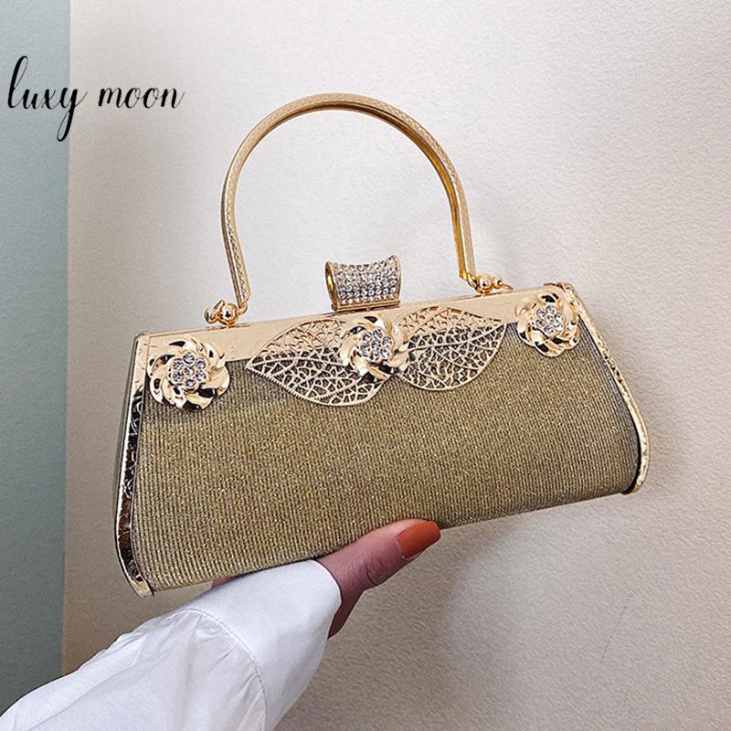 

Evening Bags Luxury Designer Handbag Women's Wedding Clutch Bag Elegant Party Purse And Chain Shoulder ZD1920