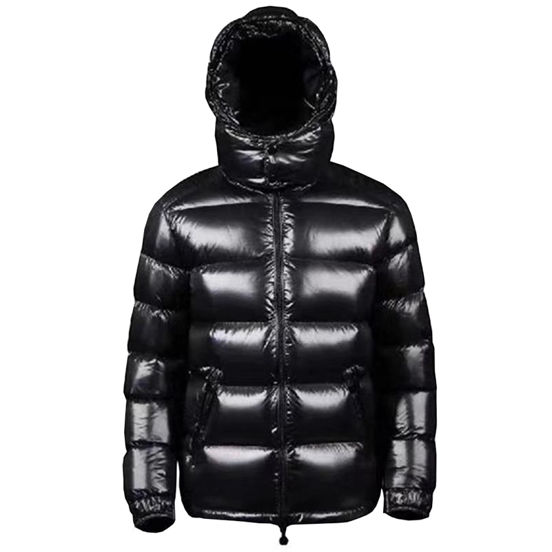 

90% White Duck Down Brand Coat Men Winter Parka Thick Warm Outwear s Plus Size Jacket 211110, Black