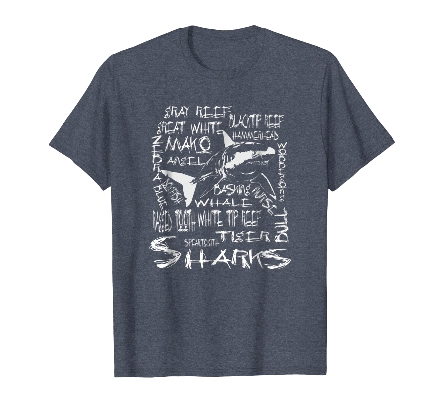 

sharks shirt marine biology marine biologist shirt, White;black