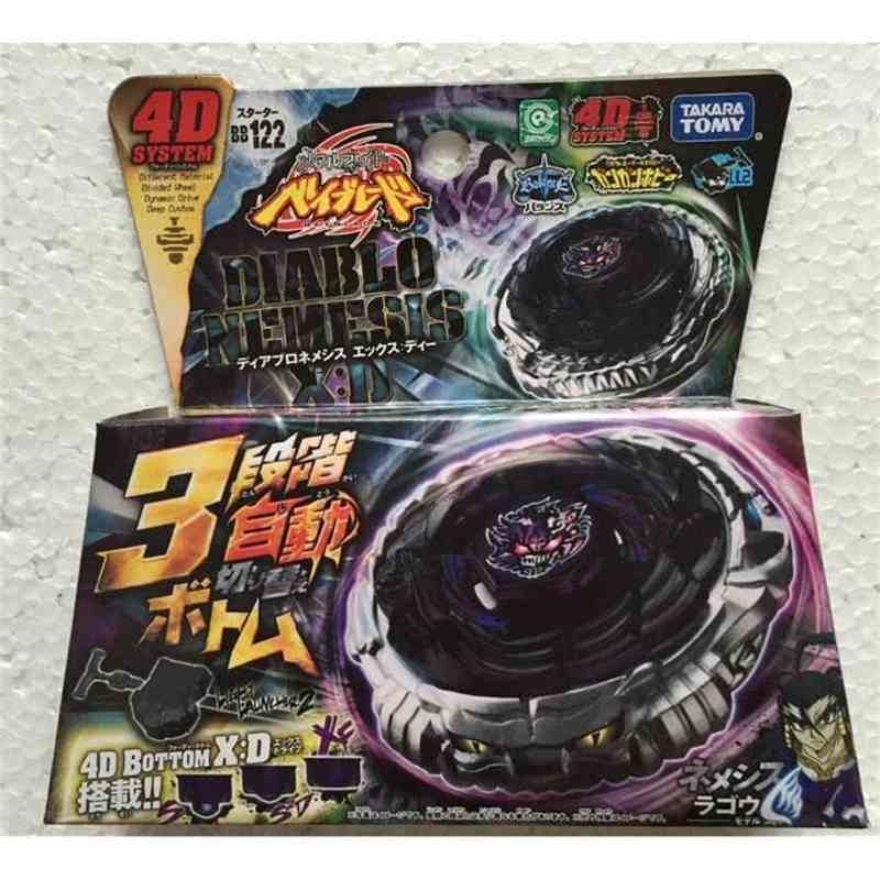 

Tomy Japanese Beyblade Metal Fight BB122 Diabl o Nemesis X:D 4D System 210803