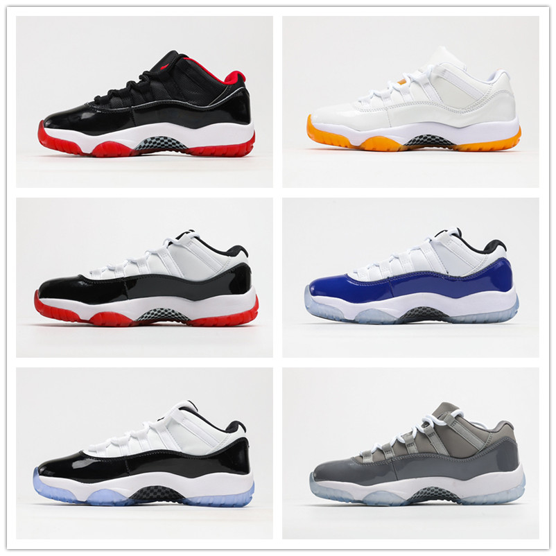 

Snakerskin 11S Low Mens Basketball Shoes Cool Grey Bright Citrus Women Sneakers Concord Bred With Tag Trainers Light Bone, 9-navy snakerskin