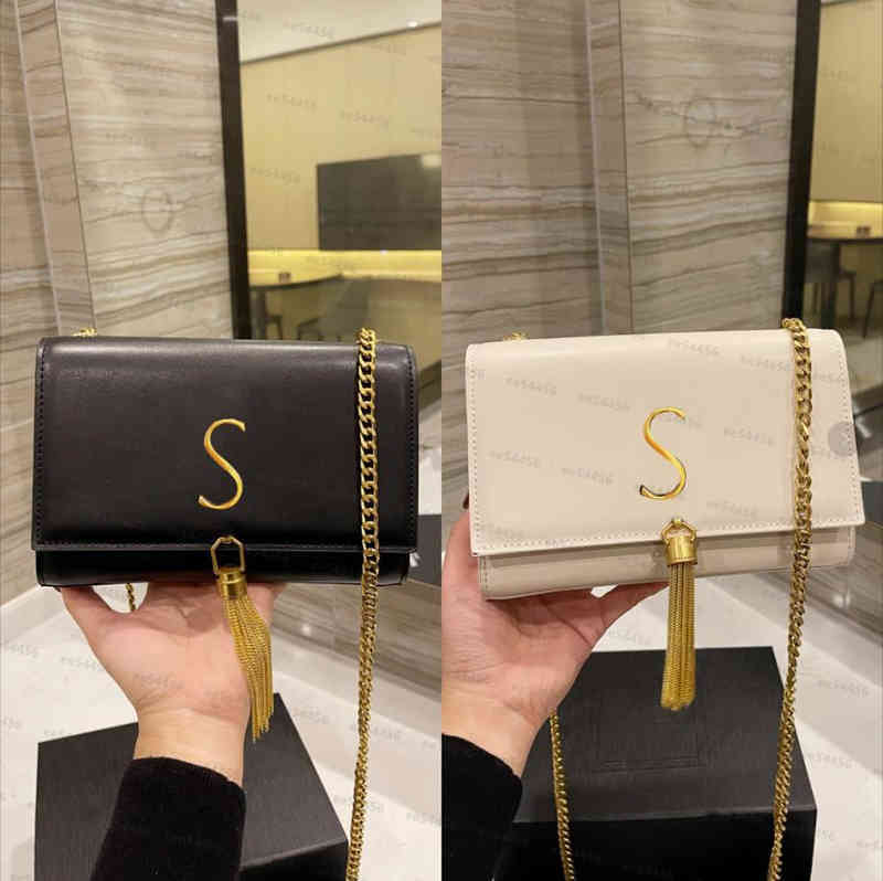 

Top quality Women's men Crossbody famous Bags tote Nylon tassel KATE fashion leather gift Shoulder Bag Original Purse wallets Luxury Digner, Black gold chain