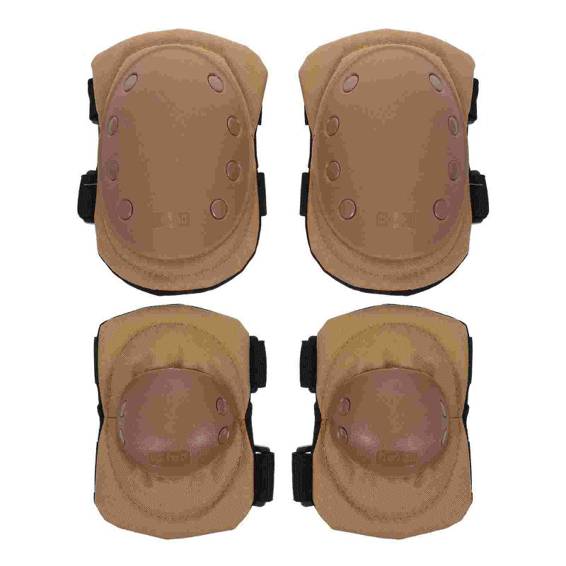 

Motorcycle Armor 4Pcs Creative Limbs Protectors Riding Protective Gears Useful Cycling Knee Pads