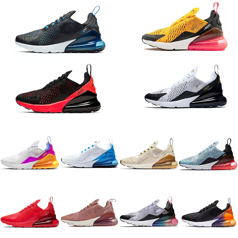 

Original 270 Mens Women Running Shoes 27C Sports Black White Spirti Teal Univeristy Red Tea Berry Barely Rose 270s Sneakers Trainers shoe 35-47, No.16