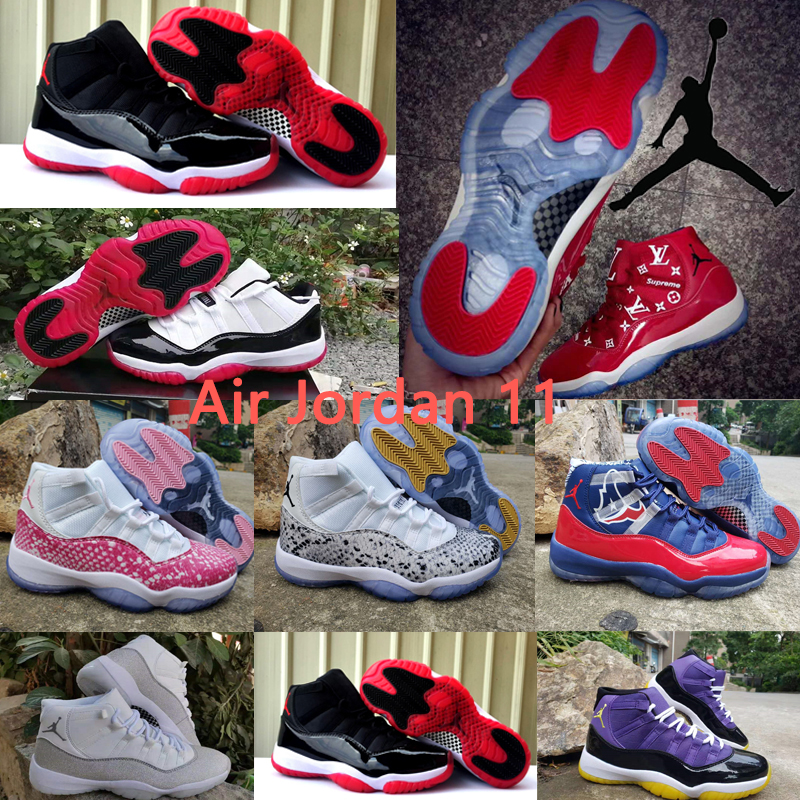 

2021 gift jumpman Air Jordan aj11 11s basketball shoes Anniversary 25TH men women concord 45 Bred High Low Legend Blue Citrus Space Jam Gamma Sneakers Trainers