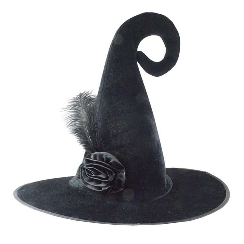 

Party Hats Halloween Witch Wizard Hat Costume Headgear Devil Cap Cosplay Props Decoration Accessories For Adult