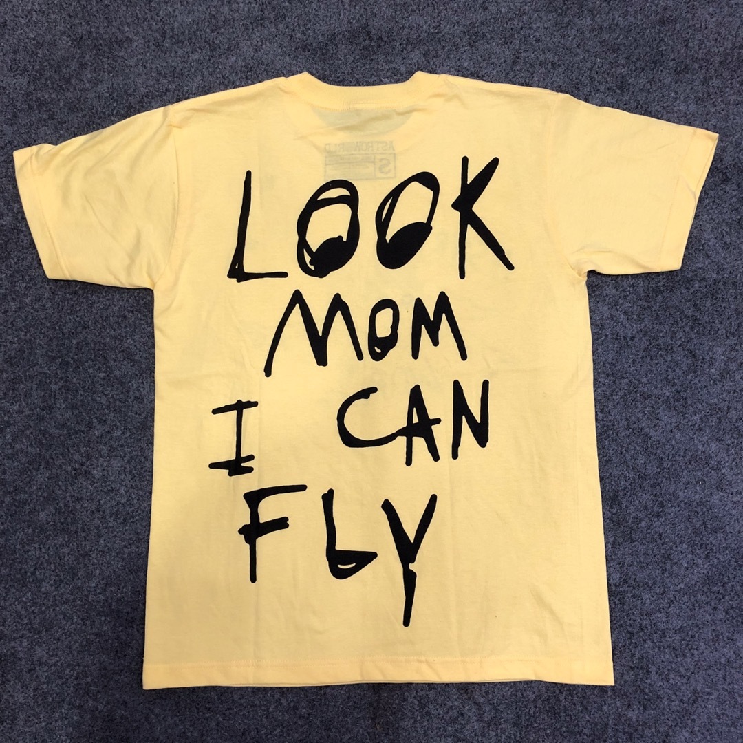 

2021 New Travis - Look Mom Can Fly Astroworld Printed Women Shirts Tees Hiphop Streetwear Rap Star Men Cotton t Shirt Xjo0, Beige