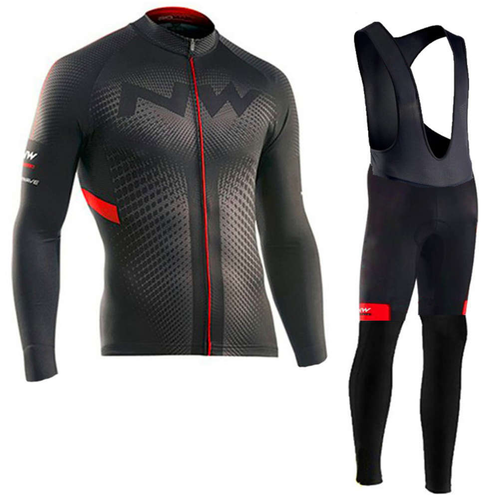 

Outdoor mountain long sleeve autumn winter 2021 cycling suit road bike riding pants equipment, Black;brown