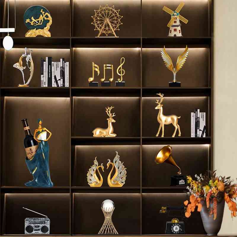 

Creative small ornaments, home wine cabinet decorations, light luxury soft decoration, matching with high-grade handicrafts on the desktop