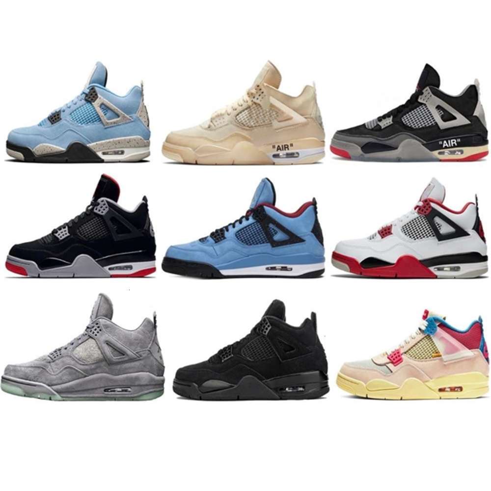 

2021 Authentic 4 SE University Blue Shoes Guava Ice Noir KAWS Travis Scott 4S Bred Sail Cactus Jack Taupe Haze Union Men Outdoor Sports hachishoes