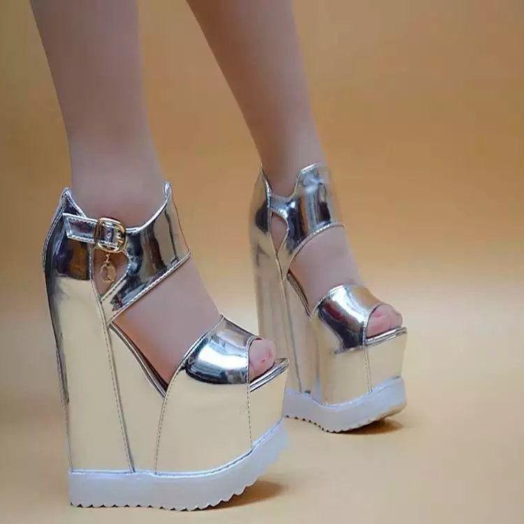 

Dress Shoes Spring/Autumn 2021 15cm Fish Mouth Bare Boots Thick Inside The To Increase Height Women's Single, White