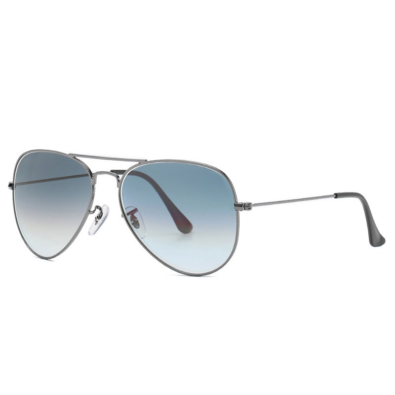 

High Quality Womans Sunglasses Gradient Glass Lens Luxury Mens Sun glasses UV Protection men Designer eyeglass Metal hinge Fashion women spectacles with boxs 25