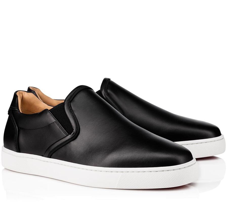 

Popular Sailor Boat Mens Round Toe Red Bottom Sneakers Flats Easywear Slip On Casual Walking Couple Soft Discount Trainer Shoes