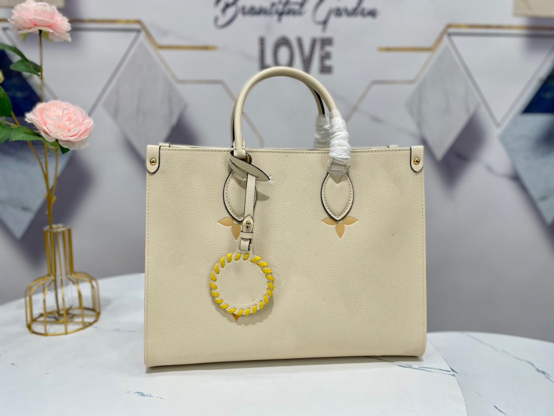 

ONTHEGO M45718 M45717 luxurys designers Crossbody Bags womens handbags purse bag ladies Casual tote genuine leather shoulder female Shopping