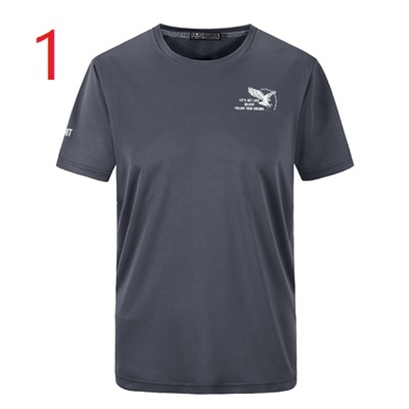 

2021 New Short-sleeved Loose Summer Quick-drying Running Sweat-absorbent Breathable Outdoor Thin Section T-shirt Sports Clothes La78