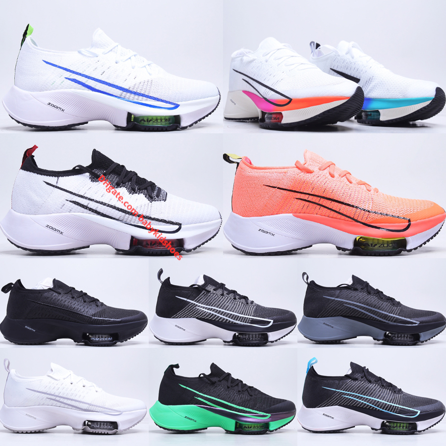 

Tempo Next% Marathon Running Shoes 2021 Trainers White Hyper Violet Bright Mango Racer Blue Mens Womens Outdoor Sneakers, #04 white racer blue