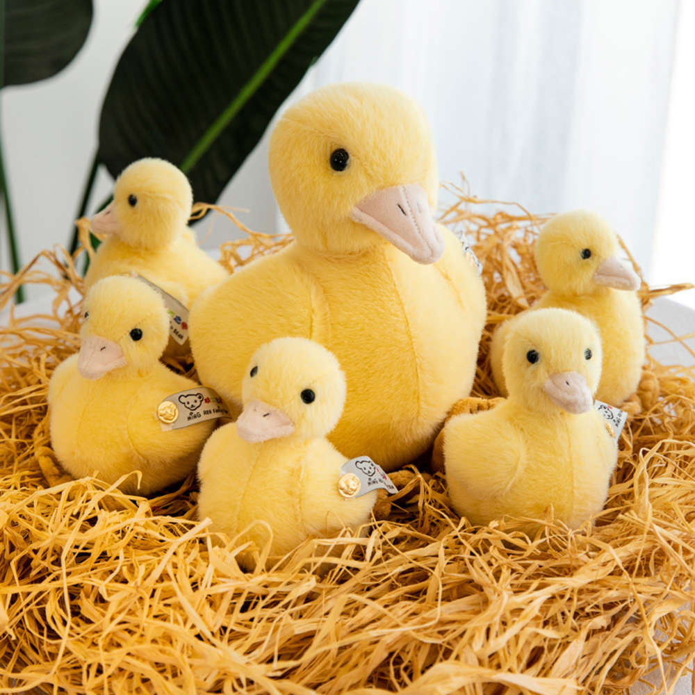 

Red duck plush toys children's doll gift, Blue