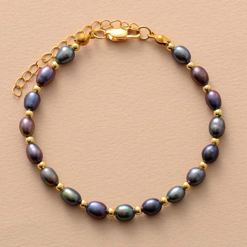 

Beaded, Strands Classic Women Pearl Bracelets Freshwater Pearls Elegant Rope Bracelet Mother's Day Gifts Wedding Jewelry Wholesale