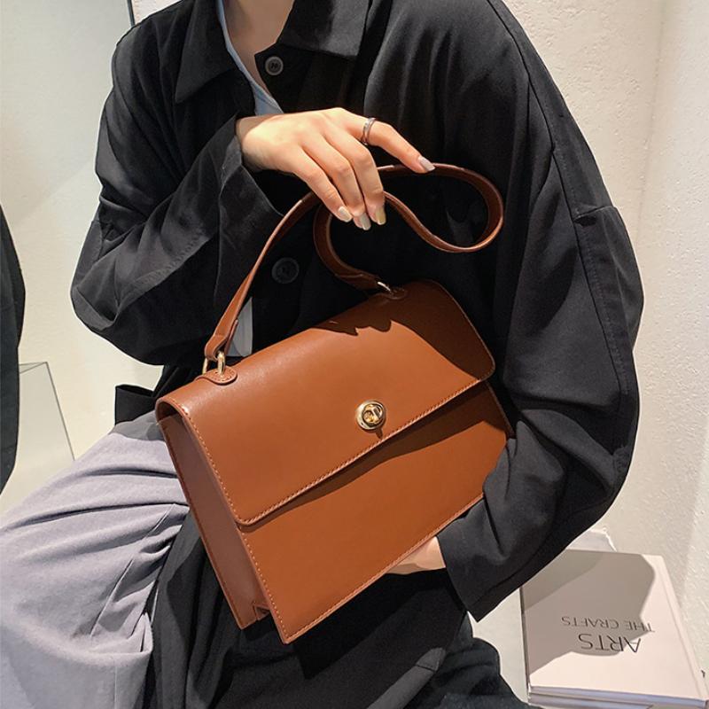 

Shoulder Bags Leather Designer Handbag Tote Bag Women's Strap Large Capacity Woman Satchel Female Shopping Messenger 2021 Ladies, Black