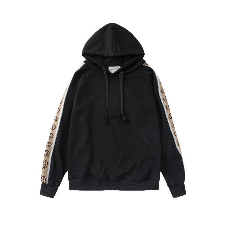 

2021ss autumn high quality pure cotton men women Black hoodie brand Designers Casual fashion Men's printing Round neck sweater size m l  xxl
