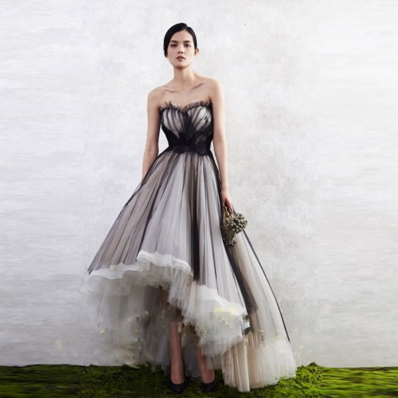 

2021 Aabendkleider Pageant New Long Woman Evening Off Shoulder Sleeveless Tulle Prom Party Gowns Vestido De Festa Longo 34z4, Black