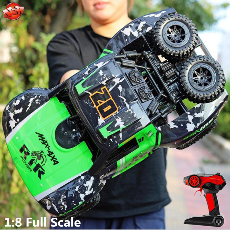 

Big Foot Waterproof Off-Road Remote Control Car 2.4G 18 Full Scale 50CM 4WD Driving High Speed Amphibian Electric RC Car Model