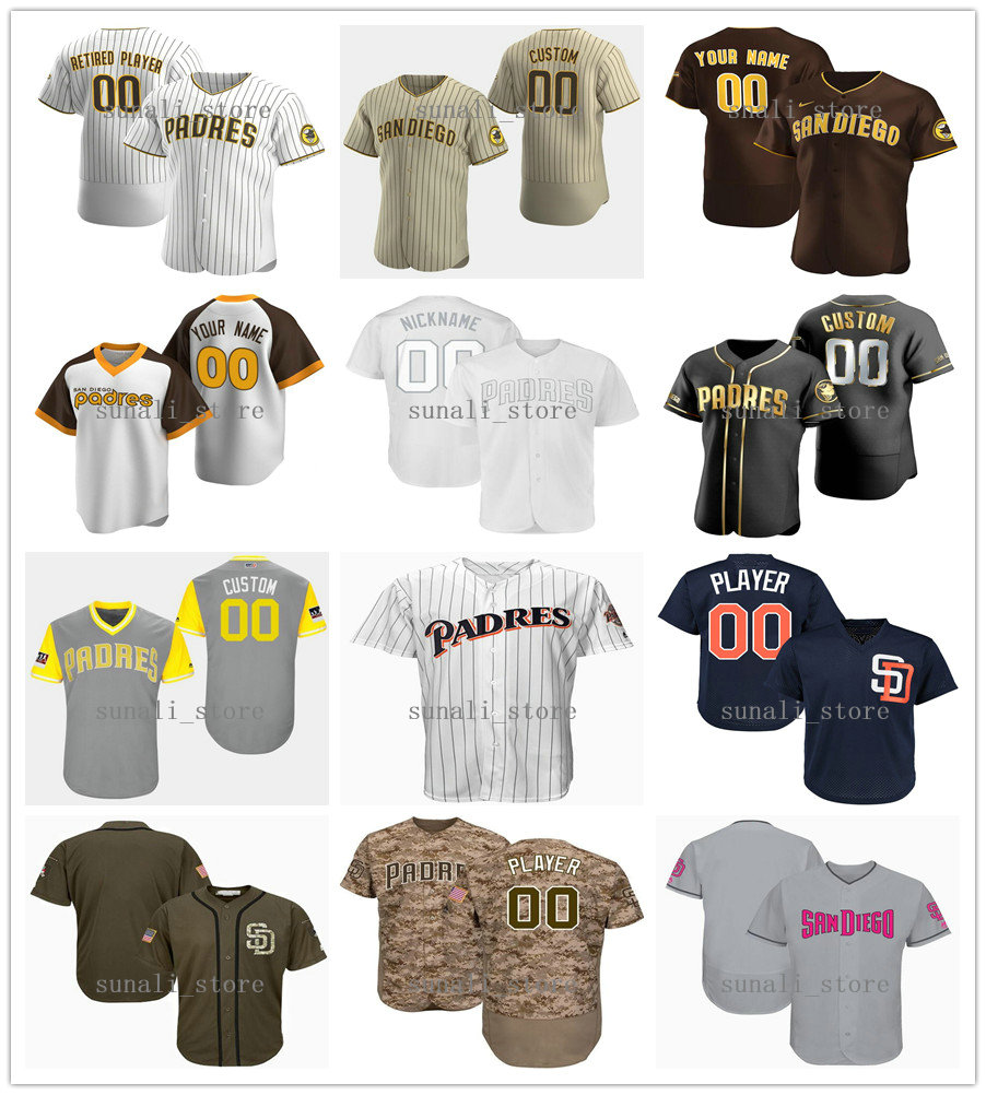 

Sewed 59 Chris Paddack 28 Pham 15 Drew Pomeranz 10 Jurickson Profar 34 Craig Stammen 55 Matt Strahm 40 Ryan Weathers Taylor Williams Jerseys, Blue;black