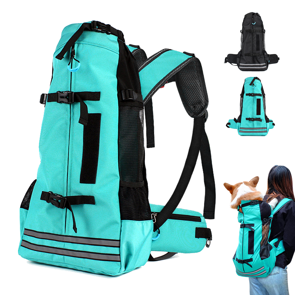 

Outdoor Pet Dog Carrier Bag for Sma Medium Dogs Corgi Budog Backpack Refective Dog Trave Bags Pets Products