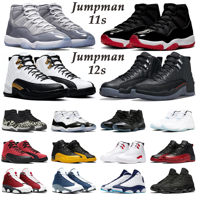 

Jumpman 11s Basketball Shoes Cool Grey Bred Concord 45 Legend Blue 12s Royalty Taxi Utility Playoffs 13s Houndstooth Red Flint Mens Trainers Sports Sneakers