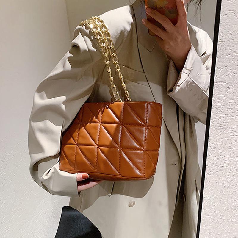 

Evening Bags Soft PU Leather Chain Shoulder Women Ladies Casual Purses And Handbag Clutch Tote High Quality, Black