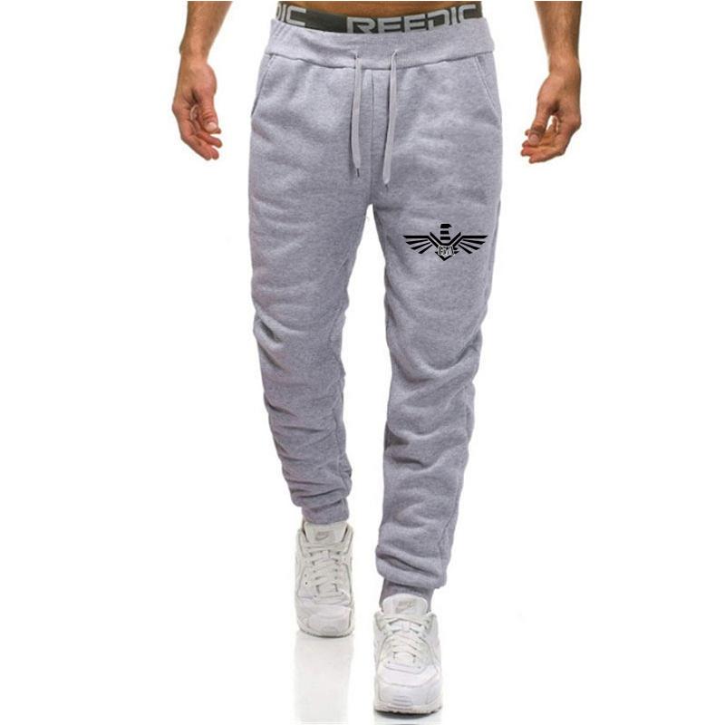 

2021 Fashion Jogging Loose Comfortable Sport Trousers Pure Color Sweatpants Winter Pure Cotton Velvet Keep Warm Men Sport Pants