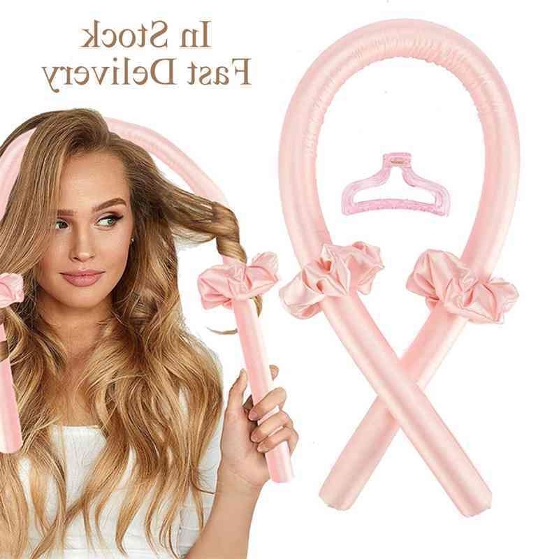 

Rods Sleeping Rollers Flexible Magic Wave Hair Curler No Heat Spiral Pear Flower Curling Iron Modeling Accessories