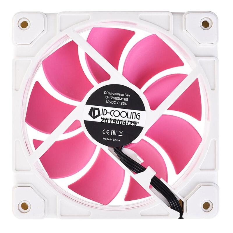

Fans & Coolings ID-COOLING ZF-12025-PINK Case Fan 120mm 5V 3 PIN Addressable RGB Cooling MB Sync 4 PWM Speed Control For Radiator