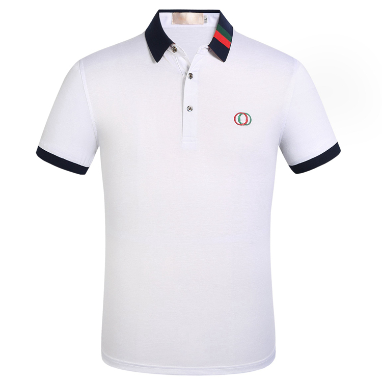 

2022 designer stripe polo shirt t shirts snake polos bee floral mens High street fashion horse polo luxury T-shirt M-3XL, 12