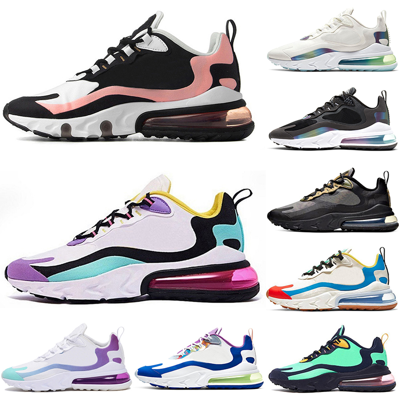 

Running shoes 270 react men women Optical UNC Dusk purple Bubble Pack-1 Magic Flamingo Sea Green watermelon vibes sneakers outdoor sport size 36-45, Script 40-45