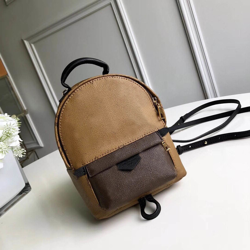 

M41562 quality backpack with sale crossbody Top purse saddle women wallet messenger bag, Beige