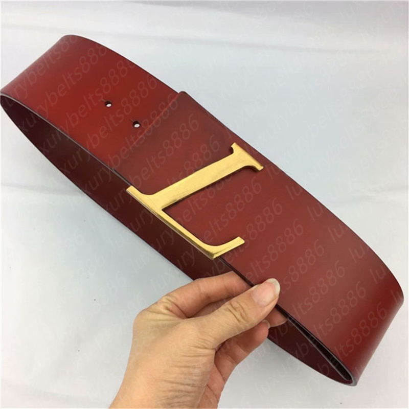 

designer belts designer belt luxury belt mens designer belts women belt big gold buckle snake black leather classic belts with box, Width 7.0cm no box