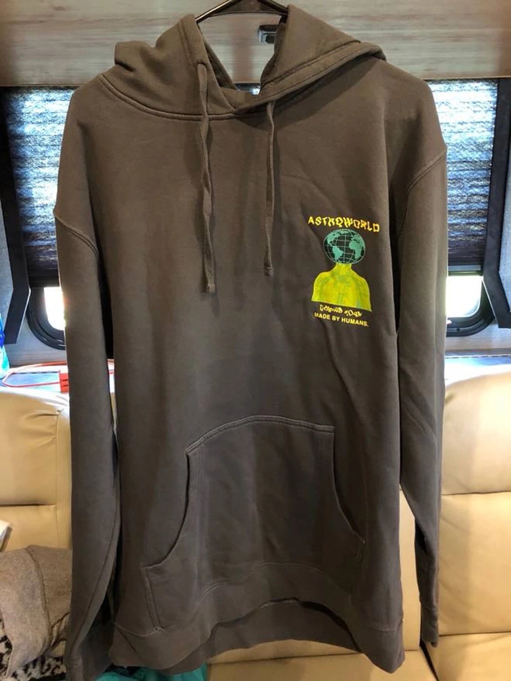 

2021 Travis Scott New Cactus Jack Auster World Print Shirt Men's Women's Hip-hop Hat Cover Cotton Pullover Qblb